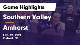 Southern Valley  vs Amherst  Game Highlights - Feb. 23, 2024