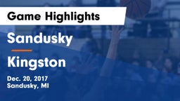 Sandusky  vs Kingston Game Highlights - Dec. 20, 2017