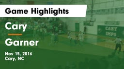 Cary  vs Garner  Game Highlights - Nov 15, 2016