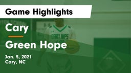 Cary  vs Green Hope  Game Highlights - Jan. 5, 2021