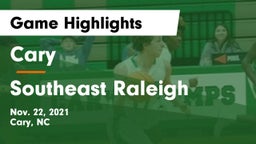 Cary  vs Southeast Raleigh Game Highlights - Nov. 22, 2021