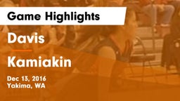 Davis  vs Kamiakin  Game Highlights - Dec 13, 2016