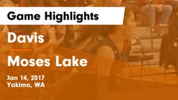 Davis  vs Moses Lake  Game Highlights - Jan 14, 2017
