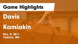 Davis  vs Kamiakin  Game Highlights - Dec. 8, 2017