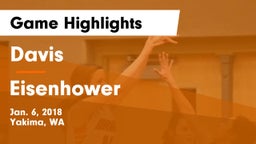 Davis  vs Eisenhower  Game Highlights - Jan. 6, 2018