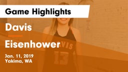 Davis  vs Eisenhower  Game Highlights - Jan. 11, 2019