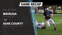 Recap: Watauga  vs. Ashe County  2016