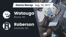 Recap: Watauga  vs. Roberson  2017