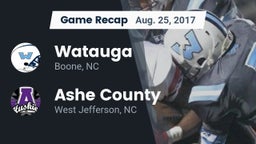 Recap: Watauga  vs. Ashe County  2017