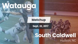 Matchup: Watauga  vs. South Caldwell  2017