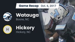 Recap: Watauga  vs. Hickory  2017