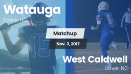 Matchup: Watauga  vs. West Caldwell  2017