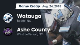 Recap: Watauga  vs. Ashe County  2018