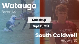 Matchup: Watauga  vs. South Caldwell  2018