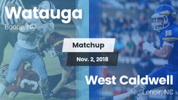 Matchup: Watauga  vs. West Caldwell  2018