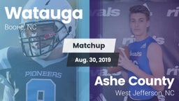 Matchup: Watauga  vs. Ashe County  2019