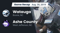 Recap: Watauga  vs. Ashe County  2019