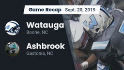 Recap: Watauga  vs. Ashbrook  2019