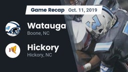 Recap: Watauga  vs. Hickory  2019