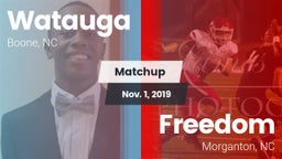 Matchup: Watauga  vs. Freedom  2019