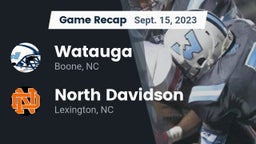 Recap: Watauga  vs. North Davidson  2023