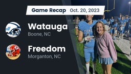 Recap: Watauga  vs. Freedom  2023