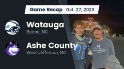 Recap: Watauga  vs. Ashe County  2023
