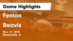 Fenton  vs Reavis  Game Highlights - Nov. 27, 2018