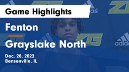 Fenton  vs Grayslake North  Game Highlights - Dec. 28, 2022