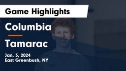 Columbia  vs Tamarac  Game Highlights - Jan. 3, 2024
