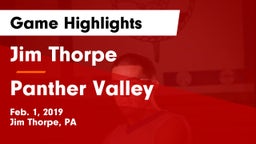 Jim Thorpe  vs Panther Valley  Game Highlights - Feb. 1, 2019