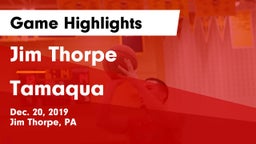 Jim Thorpe  vs Tamaqua  Game Highlights - Dec. 20, 2019