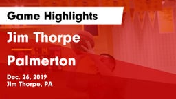 Jim Thorpe  vs Palmerton  Game Highlights - Dec. 26, 2019