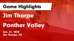 Jim Thorpe  vs Panther Valley  Game Highlights - Jan. 31, 2020