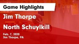 Jim Thorpe  vs North Schuylkill  Game Highlights - Feb. 7, 2020