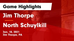 Jim Thorpe  vs North Schuylkill Game Highlights - Jan. 18, 2021