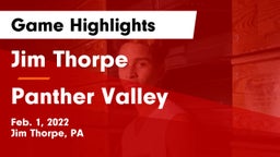 Jim Thorpe  vs Panther Valley  Game Highlights - Feb. 1, 2022