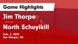 Jim Thorpe  vs North Schuylkill  Game Highlights - Feb. 3, 2023