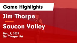 Jim Thorpe  vs Saucon Valley  Game Highlights - Dec. 9, 2023