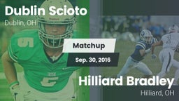 Matchup: Dublin Scioto High S vs. Hilliard Bradley  2016