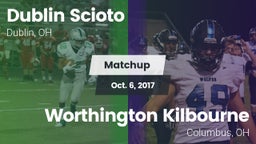 Matchup: Dublin Scioto High vs. Worthington Kilbourne  2017