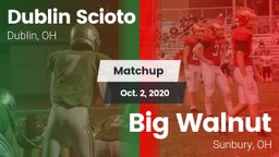 Matchup: Dublin Scioto High vs. Big Walnut 2020