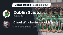 Recap: Dublin Scioto  vs. Canal Winchester Local Schools 2021
