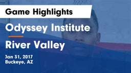 Odyssey Institute vs River Valley  Game Highlights - Jan 31, 2017