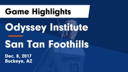 Odyssey Institute vs San Tan Foothills Game Highlights - Dec. 8, 2017