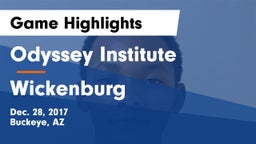 Odyssey Institute vs Wickenburg  Game Highlights - Dec. 28, 2017