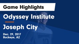 Odyssey Institute vs Joseph City Game Highlights - Dec. 29, 2017