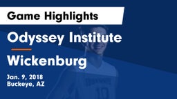 Odyssey Institute vs Wickenburg  Game Highlights - Jan. 9, 2018