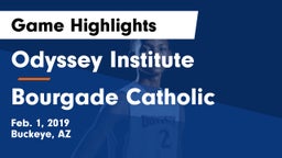 Odyssey Institute vs Bourgade Catholic  Game Highlights - Feb. 1, 2019