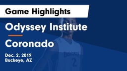 Odyssey Institute vs Coronado  Game Highlights - Dec. 2, 2019
